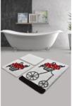 Chilai Home by Alessia Alacati Red fürdőszobaszőnyeg 3 darabos szett (351ALS2010)