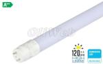  LED fénycső T8 nano plastic 120 cm 18W HL melegfehér SAMSUNG chip V-TAC
