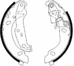 Bosch Set saboti frana BOSCH 0 986 487 624 (0 986 487 624) - automobilus