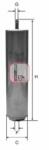 SOFIMA filtru combustibil SOFIMA S 1851 B (S 1851 B) - automobilus