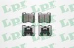 LPR set placute frana, frana disc LPR 05P643 (05P643)