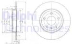 DELPHI Disc frana DELPHI BG3996 (BG3996) - automobilus