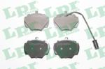 LPR set placute frana, frana disc LPR 05P431 (05P431)