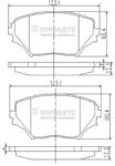 NIPPARTS set placute frana, frana disc NIPPARTS J3602095 (J3602095)