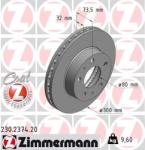 ZIMMERMANN Disc frana ZIMMERMANN COAT Z 230.2374. 20 (230.2374.20)