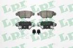 LPR set placute frana, frana disc LPR 05P699 (05P699)