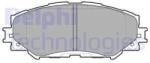 DELPHI set placute frana, frana disc DELPHI LP2002 (LP2002)
