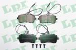 LPR set placute frana, frana disc LPR 05P1196 (05P1196)