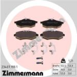 ZIMMERMANN set placute frana, frana disc ZIMMERMANN 23407.190. 1 (23407.190.1)