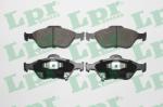 LPR set placute frana, frana disc LPR 05P1283 (05P1283)
