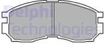 DELPHI set placute frana, frana disc DELPHI LP803 (LP803)