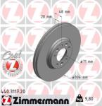 ZIMMERMANN Disc frana ZIMMERMANN COAT Z 440.3117. 20 (440.3117.20)