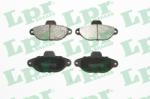 LPR set placute frana, frana disc LPR 05P483 (05P483)