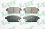 LPR set placute frana, frana disc LPR 05P1562 (05P1562)