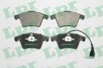 LPR set placute frana, frana disc LPR 05P1536 (05P1536)