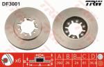 TRW Disc frana TRW DF3001 (DF3001) - automobilus