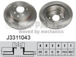 NIPPARTS Disc frana NIPPARTS J3311043 (J3311043)
