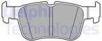 DELPHI set placute frana, frana disc DELPHI LP3151 (LP3151)