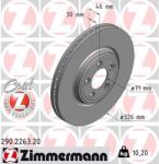 ZIMMERMANN Disc frana ZIMMERMANN COAT Z 290.2263. 20 (290.2263.20)