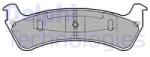 DELPHI set placute frana, frana disc DELPHI LP1635 (LP1635)