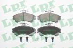 LPR set placute frana, frana disc LPR 05P1221 (05P1221)
