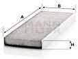 Mann-filter Filtru, aer habitaclu MANN-FILTER CUK 45 004 (CUK 45 004)