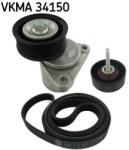 SKF Set curea transmisie cu caneluri SKF VKMA 34150 (VKMA 34150) - automobilus