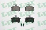 LPR set placute frana, frana disc LPR 05P215 (05P215)