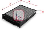 SOFIMA Filtru, aer habitaclu SOFIMA S 4201 CA (S 4201 CA)
