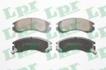 LPR set placute frana, frana disc LPR 05P578 (05P578)