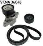 SKF Set curea transmisie cu caneluri SKF VKMA 36048 (VKMA 36048) - automobilus