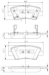 NIPPARTS set placute frana, frana disc NIPPARTS N3610311 (N3610311)