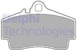 DELPHI set placute frana, frana disc DELPHI LP1301 (LP1301)