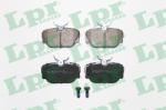 LPR set placute frana, frana disc LPR 05P739 (05P739)