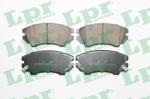 LPR set placute frana, frana disc LPR 05P1467 (05P1467)