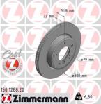 ZIMMERMANN Disc frana ZIMMERMANN COAT Z 150.1288. 20 (150.1288.20)