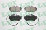 LPR set placute frana, frana disc LPR 05P750 (05P750)