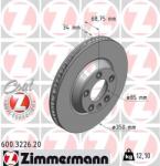 ZIMMERMANN Disc frana ZIMMERMANN 600.3226. 20 - automobilus