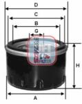 SOFIMA Filtru ulei SOFIMA S 3820 R (S 3820 R) - automobilus