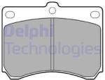 DELPHI set placute frana, frana disc DELPHI LP935 - automobilus