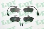 LPR set placute frana, frana disc LPR 05P495 (05P495)