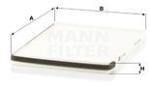 Mann-filter Filtru, aer habitaclu MANN-FILTER CU 2630 (CU 2630)