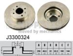 NIPPARTS Disc frana NIPPARTS J3300324 (J3300324)