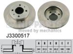 NIPPARTS Disc frana NIPPARTS J3300517 (J3300517)
