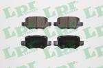 LPR set placute frana, frana disc LPR 05P850 (05P850)