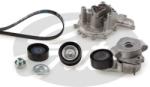 GATES Pompa apa + Set curea transmisie cu caneluri GATES Micro-V® KP26PK1670 (KP26PK1670)