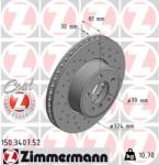 ZIMMERMANN Disc frana ZIMMERMANN SPORT Z 150.3407. 52 (150.3407.52)