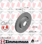 ZIMMERMANN Disc frana ZIMMERMANN COAT Z 470.2409. 20 (470.2409.20)