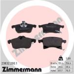 ZIMMERMANN set placute frana, frana disc ZIMMERMANN 23832.200. 1 (23832.200.1)
