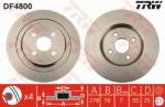 TRW Disc frana TRW DF4800 (DF4800) - automobilus
